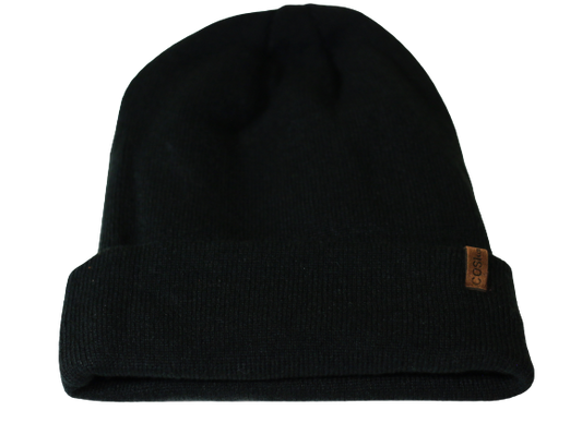 The Fit Beanie in Black - COSI & co.