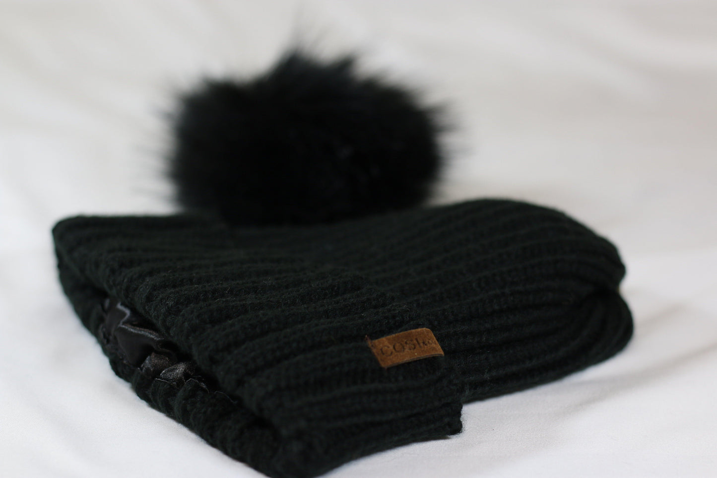 The Knit Pom in Black - COSI & co.