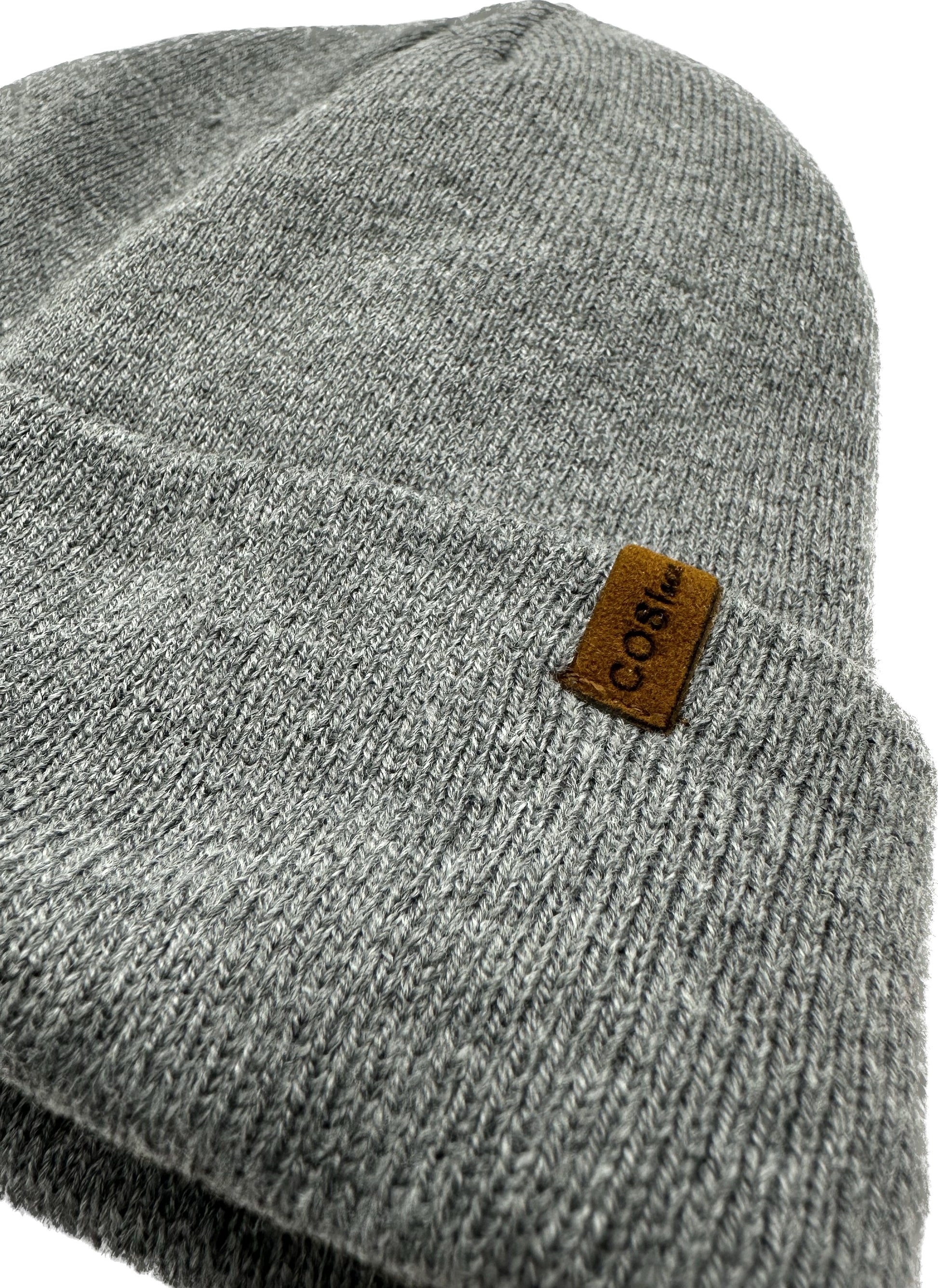 THE FIT BEANIE IN SALT & PEPPER - COSI & co.