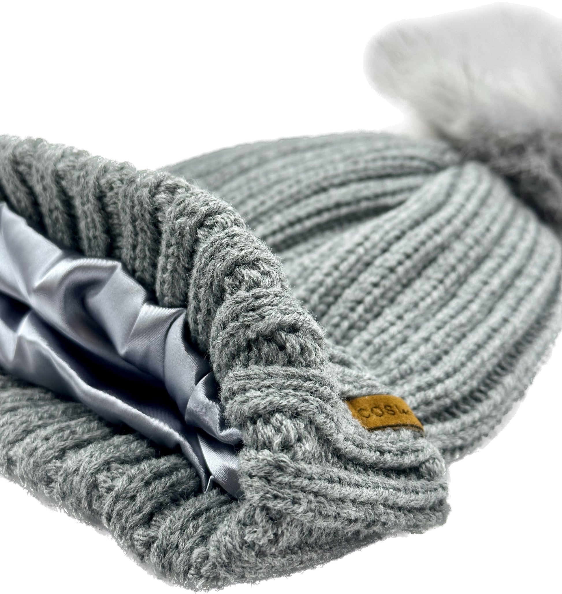 THE KNIT BEANIE IN SALT & PEPPER - COSI & co.