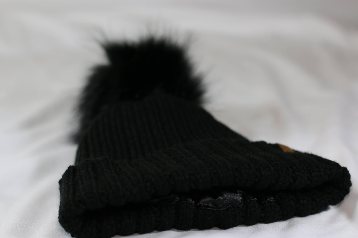 The Knit Pom in Black - COSI & co.